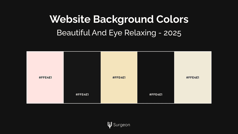 Best Website Background Colors For Beautiful Designs And Eye Care